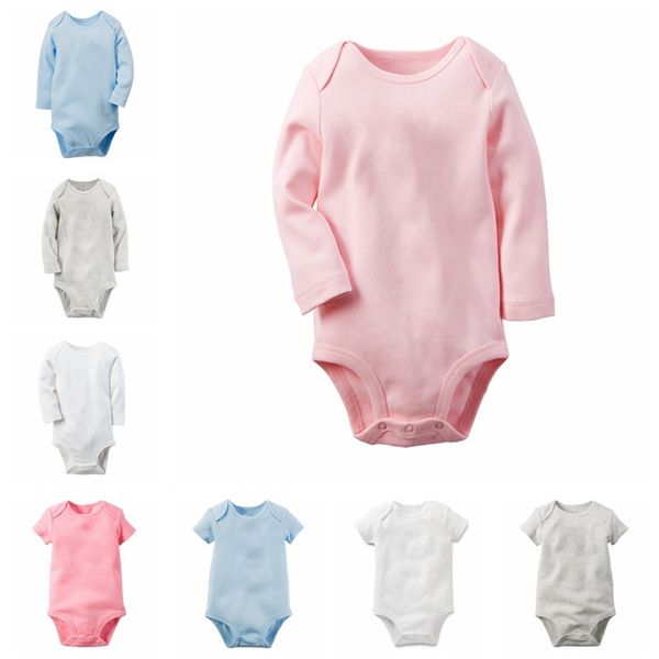 

baby romper baby jumpsuits cotton solid colors multi colors short sleeves triangle romper baby onesies 0-24m eur 23 y2, Blue