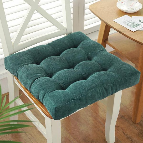 

cushion/decorative pillow solid color thick square cushion cute practical soft health simple living room seat design cojin silla home decor