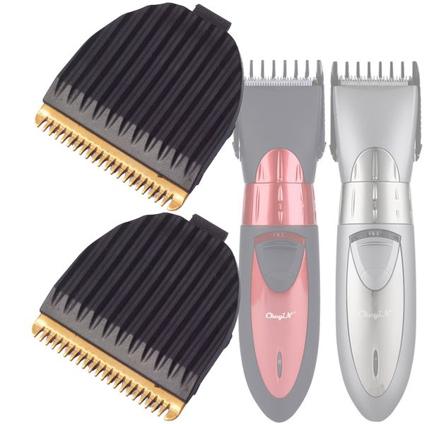 

2pcs professional hair trimmer replacement head washable men hair clipper facial beard electric hair cutter head for rc026 rc220