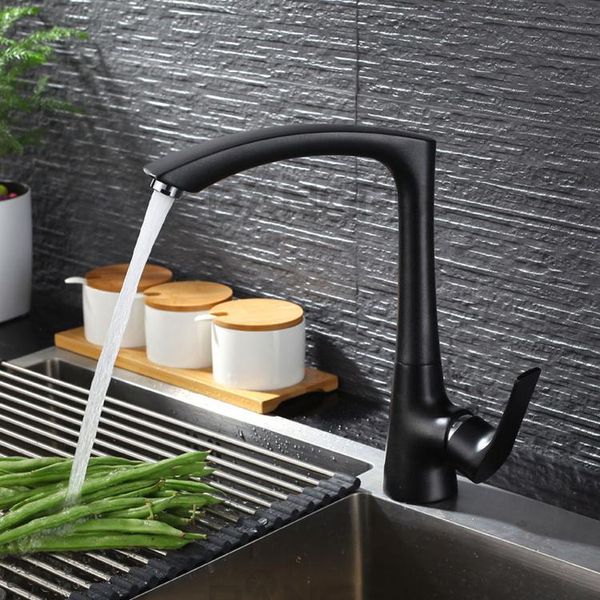 

bathroom sink faucets bangpu black kitchen faucet 1 hole single handle tap solid brass rotary desk mounted