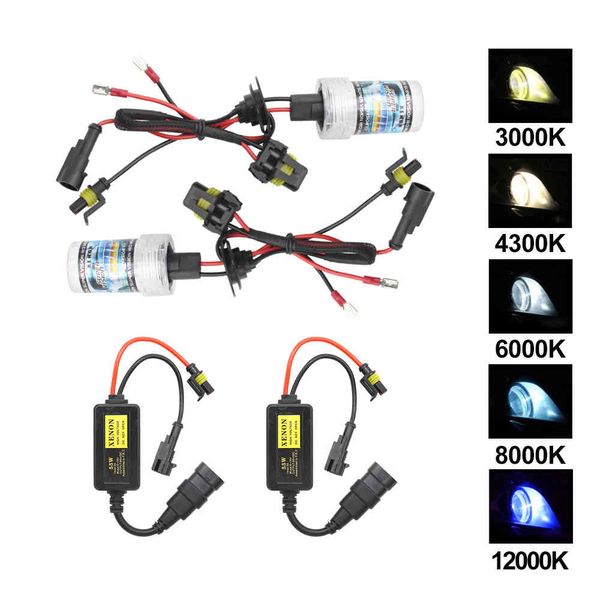 

new mini hid ballast ignition kit car light headlamp 12v 35w 55w h1 h3 h7 h11 9005 9006 auto xenon headlight 4300k-12000k