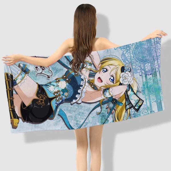 

towel anime manga love live school idol roject bath beach 001