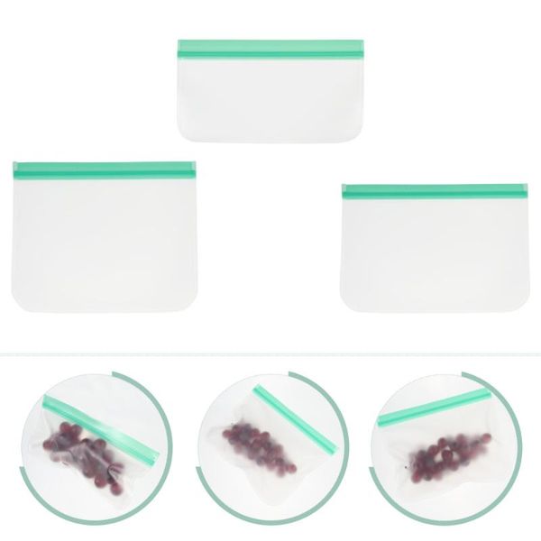 

storage bags 12pcs kitchen food fresh-keeping reusable refrigerator