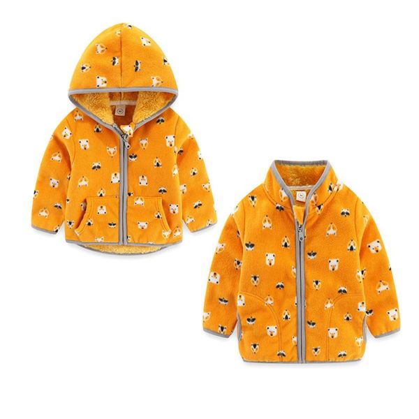 

jackets jumping meters 2021 yellow winter boys girls hooded with animals print fashion outwear children's pockets coats, Blue;gray