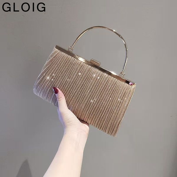 

ruched vintage women bags handle handbags satin sequined ladies clutch evening bags female purse
