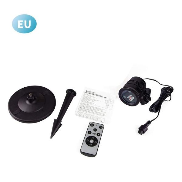

outdoor lawn decorative lamp projection durable lamp aluminum alloy laser two-color waterproof home garden party decor