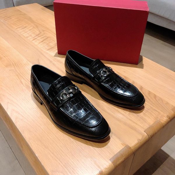 

men's designers dress shoes imitate snake leather mens oxford shoe casual business men pointed shoe brand men wedding men dress boat, Black