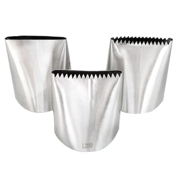 

extra large icing piping nozzles cake decorating pastry tip sets fondant cake tools steel nozzle tubes diy decorating tips