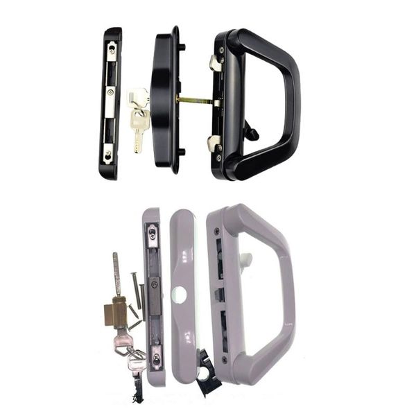 

handles & pulls door handle diecast replacement for sliding doors mortise-style reversible hole spacing mortise style locks