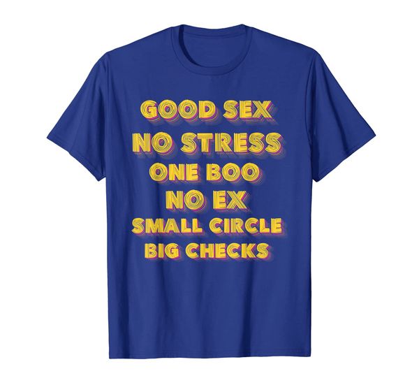 

good-no stress one boo no ex small circle big checks t-shirt, White;black