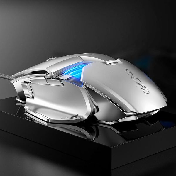 

mice e-sports game macro pressure gun mouse computer accessories wired mechanical water-cooled gaming 8 files adjustable dpi