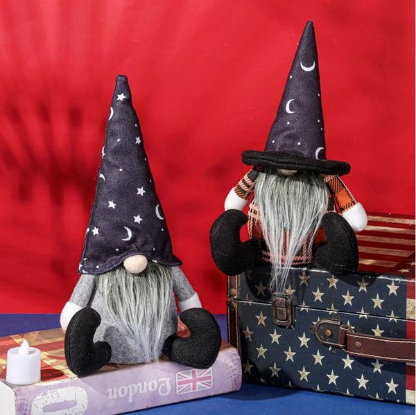 

party decoration halloween for home ornament moon er faceless doll family event pendant props 2021