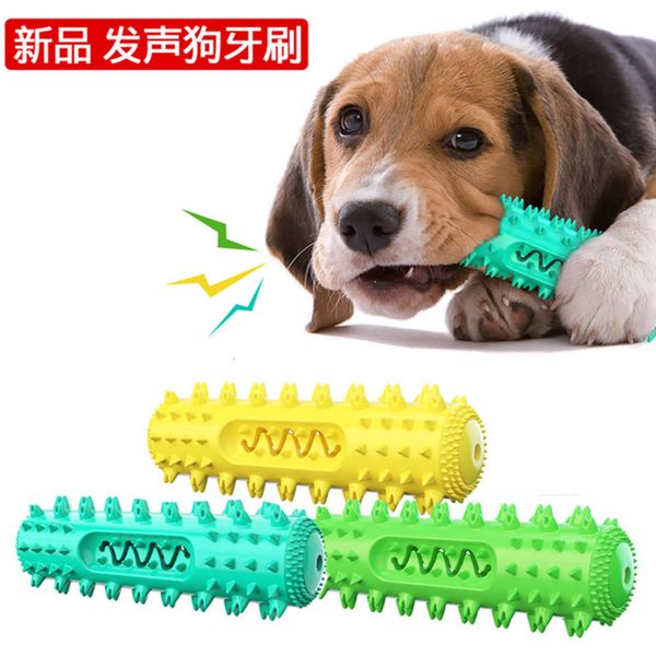 

new dog voice molars chewable tpr dog toothbrush pet toys