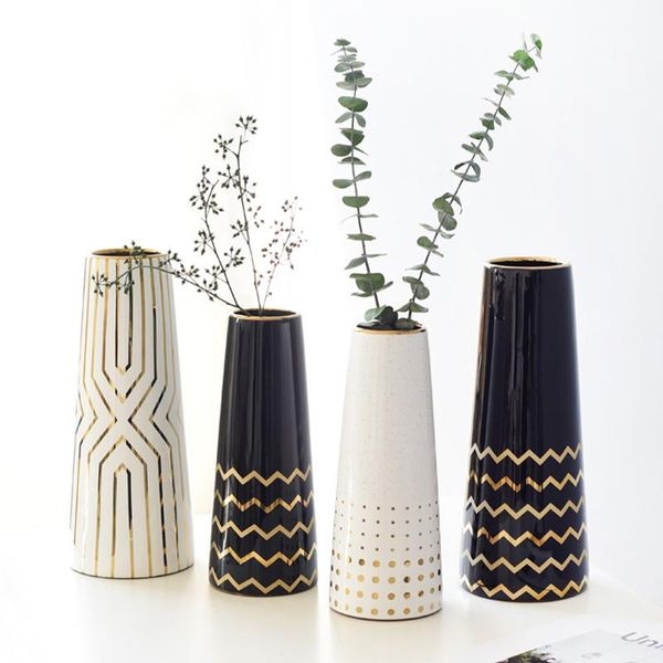 

vases light luxury modern ceramics vase living room dining table flower decoration home decor