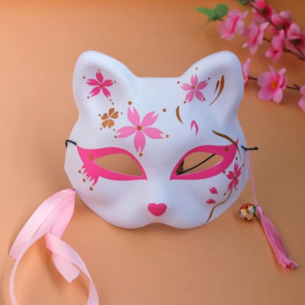 

other event & party supplies funny pink cherry cat face mouth women men cosplay masks masquerade ball 8-14 children xmas halloween gir