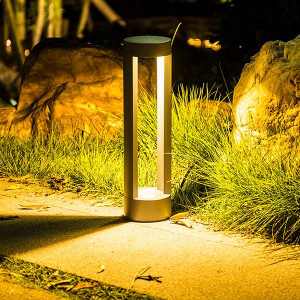 

thrisdar 10w outdoor garden pathway lawn light lawn road patio landscape courtyard post lamps villa passage walkway street light