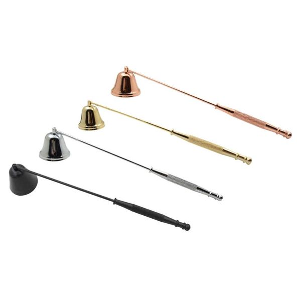 

stainless steel candle safely extinguisher snuffer prevent spray & long handle