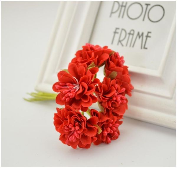 

30pcs silk carnations stamen artificial flower bouquet for home wedding party decora diy wreath gift box accessories fak jllonc