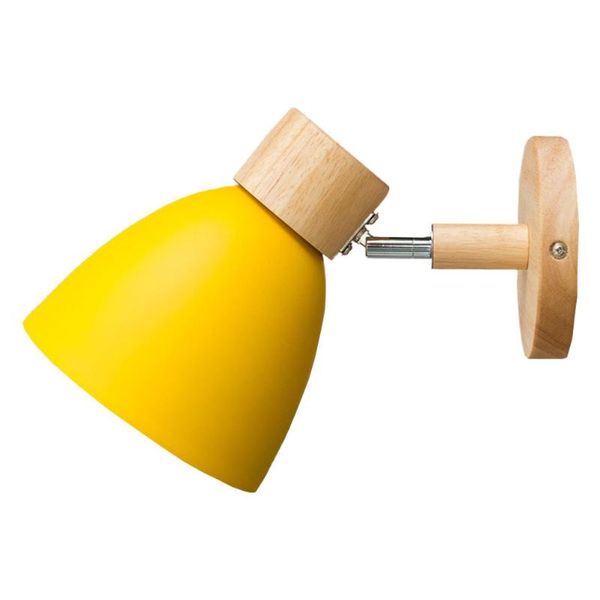 

wall lamp 1pc nordic style mirror front light corridor aisle (yellow)