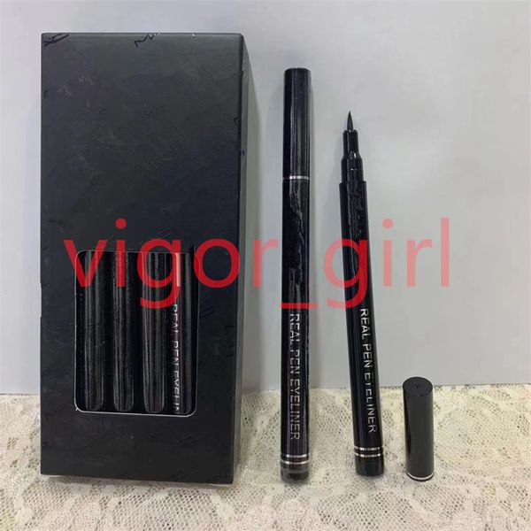 M Marca Eye Make up Real Pen Eyeliner Colore nero Waterproof Long Lasting Seald Strumenti di bellezza per ragazze di alta qualità Fast Ship