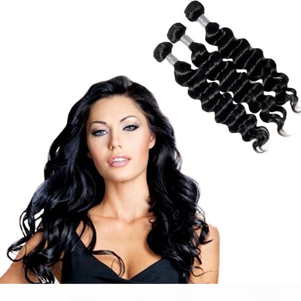 

raw unprocessed virgin indian hair, Black