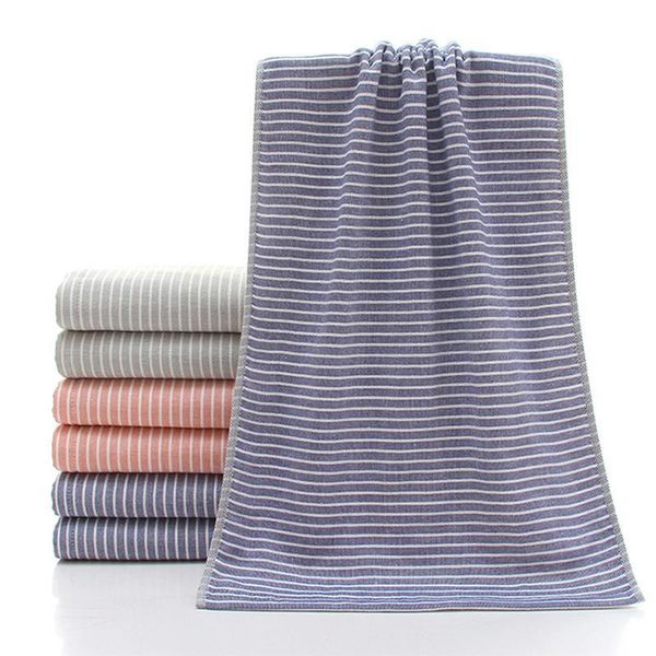 

towel 3pcds bathroom set striped preinted cotton washcloth highly absorbent hand