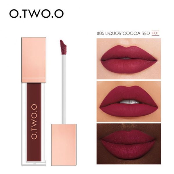

lip gloss velvet matte glaze cosmetic lightweight lasting waterproof non-stick cup lips tint 12 color lipstick makeup tslm1