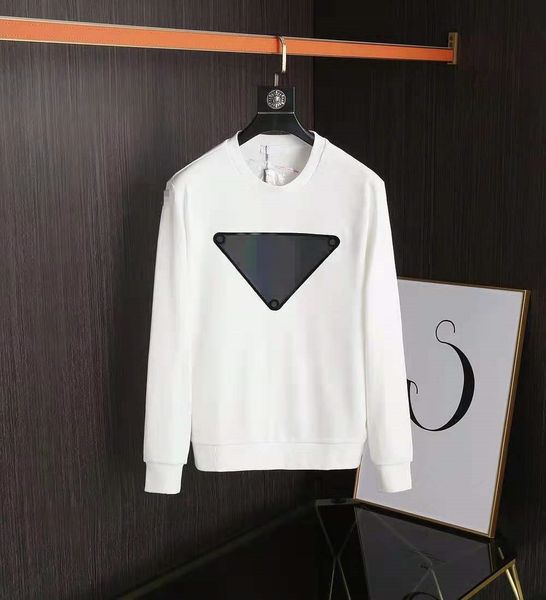 

luxury brand hoodie 2021 autumn men's hoodies & sweatshirts classic long sleeve round neck sweater letter pri, Black