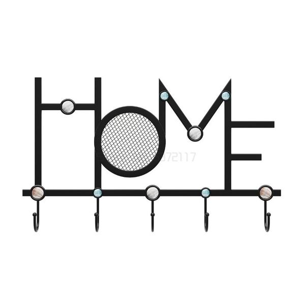 

hooks & rails nordic style wall hook simple porch bedroom coat decoration shelf iron