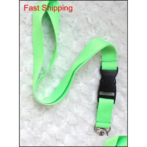 

lanyards clothes cellphone lanyards key chain necklace work id card neck fashion strap custom logo black qylggi mj_fashion