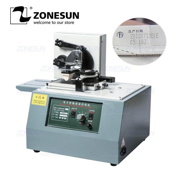 

power tool sets zonesun automatic printer machine electric production date coding plastic milk carton bottle glass pad ink