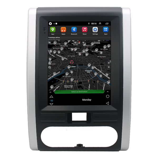 

ips screen car dvd player video gps navigation for nissan x-trail audio system with fm swc wifi android 10 1+16g vertical tesla