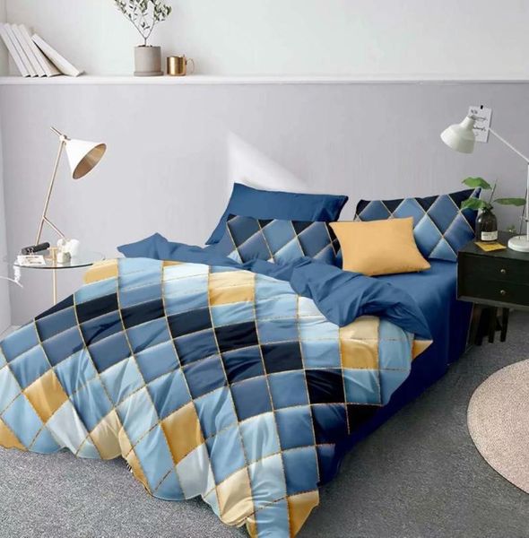 

bedding sets printing bed sheets 3/4pcs set duvet cover bedclothes home