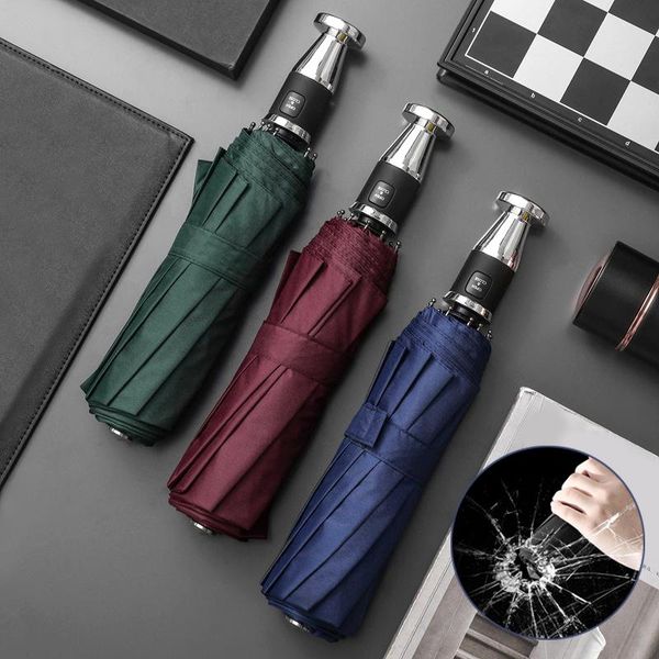 

umbrellas sturdy durable automatic umbrella business high class broken windows sunshade windproof uv car