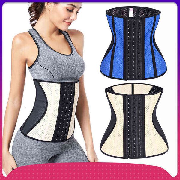 

luxury women's shapers latex fitns postpartum abdominal belt breathable body shaping cloth, Black;white