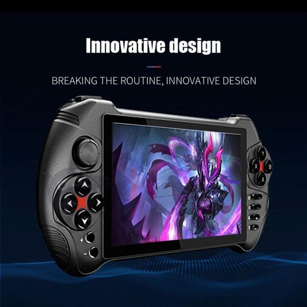 

portable game players powkiddy x15 andriod handheld console with 5.5 inch ips touch screen 2g ram 32g rom video player