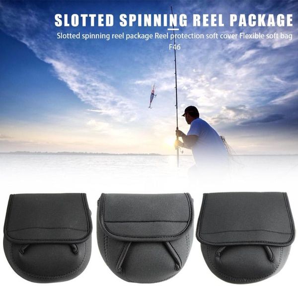 

fishing accessories bag baitcasting cover outdoor portable easy carrying spinning reel protective case pouch sleeve holder