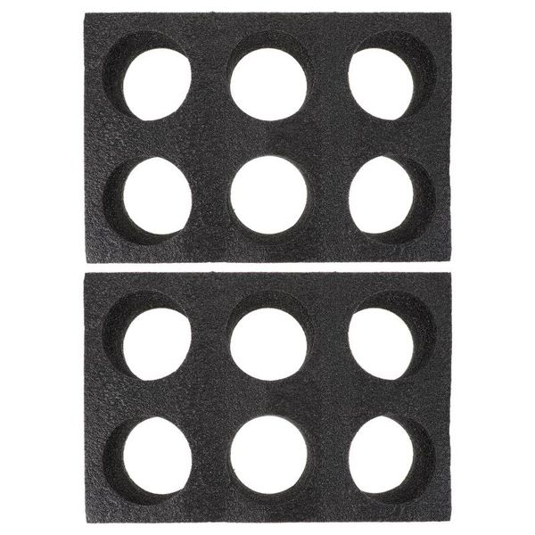 

cups & saucers 2pcs thicken cup stand pearl wool takeout paper tray drink carrier