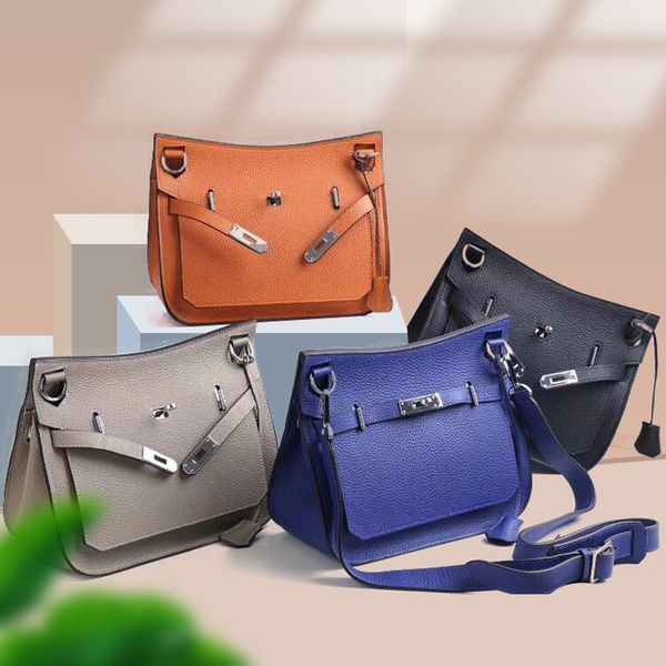 

2021 new head leather gypsy bag pin lock ingle houlder crobody univeral women men luxury designer