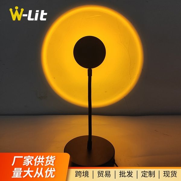 

straight abs desk net bedroom red atmosphere sunset led light