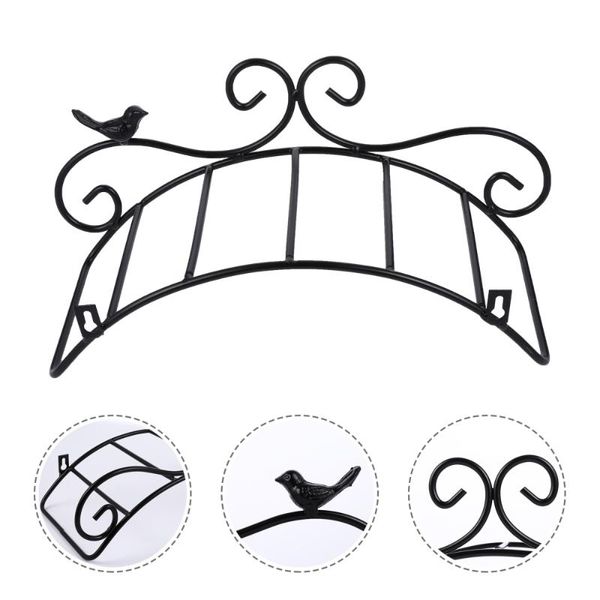 

wall mounted garden hose storage holder hanging rack (black) hangers & racks