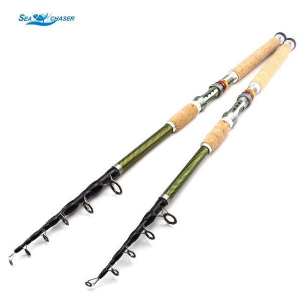 

new 2.1m 2.4m 2.7m 3.0m 3.6m fishing rod carbon wooden handle spinning rod extra heavy carp fishing pole sea tackle