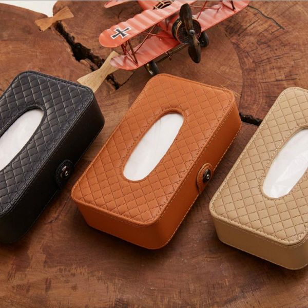 

tissue boxes & napkins car box hanging sunshade lattice pattern holder