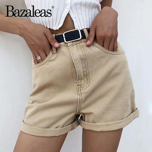 

women's shorts bazaleas harajuku sashes punk pockets short feminino casual khaki women fashion, White;black