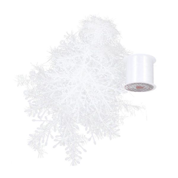 

christmas decorations 1 set year snowflake shape pendant xmas party ornaments