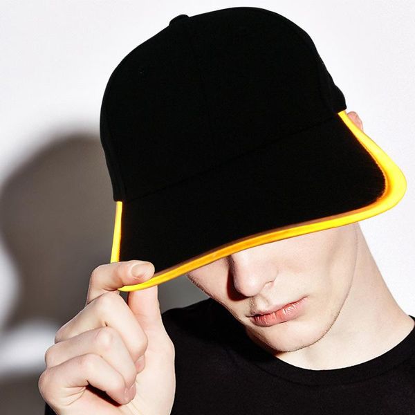 

party hats led luminous caps lineup supplies gifts baseball