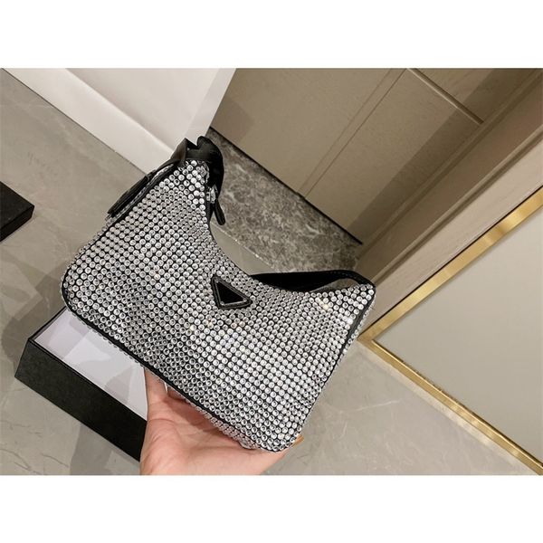 

new shoulder bags 2021 women handbag crossbody bag brands designer handbags flower printing bag purse 22.17cm 89141, Black