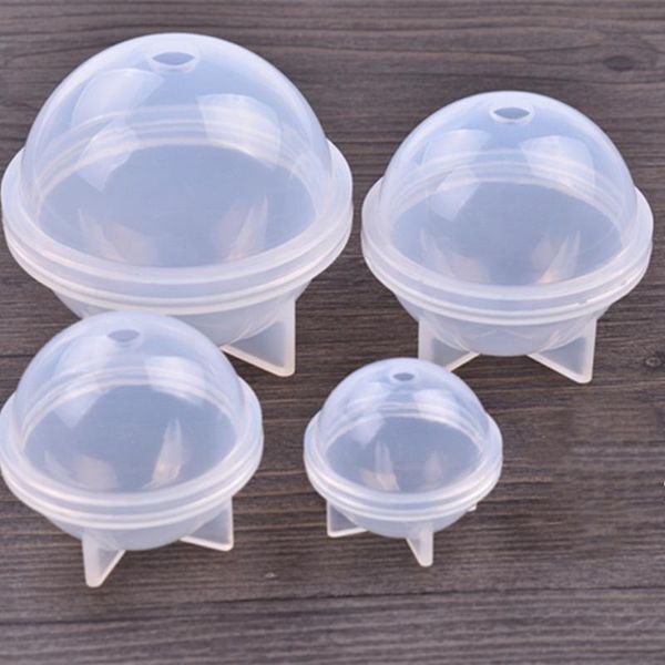 

craft tools 1pc sphere ball planet silicone mold mould for diy handmade resin casting 30 40 50 60mm qdd1118