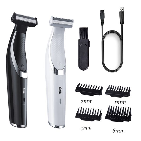 

face body rechargeable electric shaver facial hair trimmer beard electric razor for men stubble shaving machine oneblade 0mm