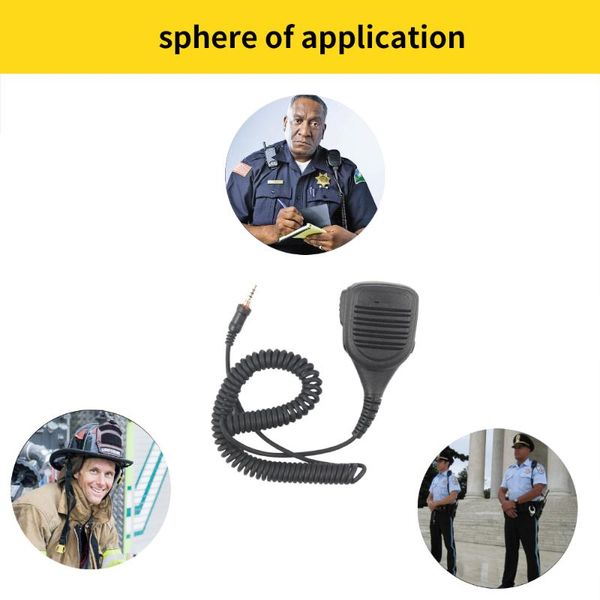 

microphones for ft-6r 7r vitex 2027 hand microphone walkie talkie remote speaker mic with back clip